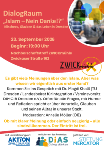 Dialograum – Islam – Ein moderiertes Gespräch